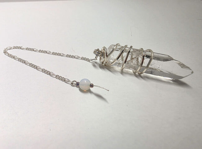 Sleek 6-sided Crystal Point